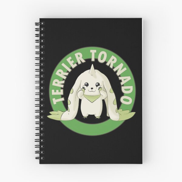 Item preview, Terriermon tornado adventure anime Digimon green circle design designed and sold by GreathouseGary.