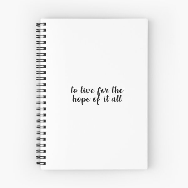 Item preview, To live for the hope of it all  designed and sold by bronwyn-renee.