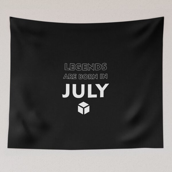 Item preview, Legends are born in july  t shirt  designed and sold by madushansahan.