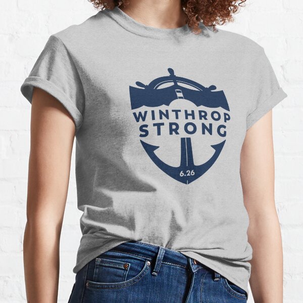 Women's Red Winthrop Eagles Sister T-Shirt