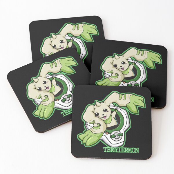 Item preview, Terriermon Rookie Digimon green style design designed and sold by GreathouseGary.
