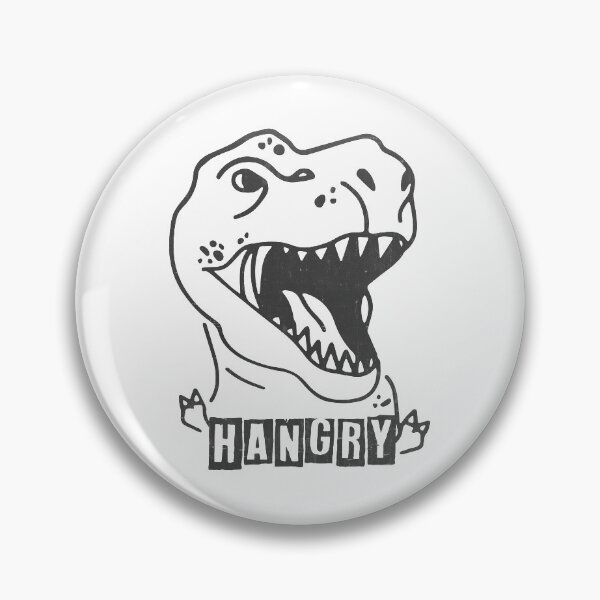 Item preview, Hangry Dinosaur TRex designed and sold by MistyHiccup.
