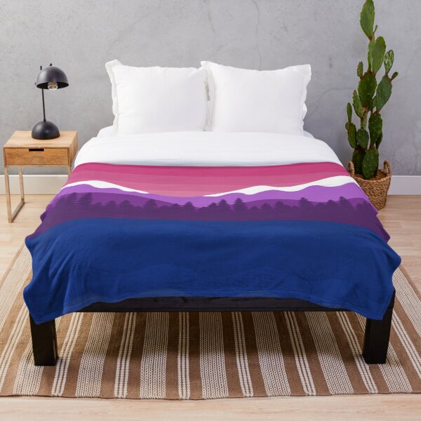 Item preview, Orgullo Bisexual Paisaje Montañoso designed and sold by izzychar.