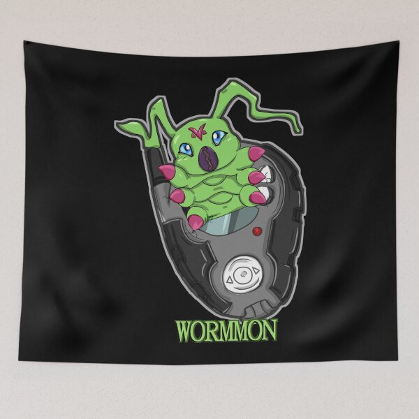 Item preview, wormmon adventure anime Digimon classic designed and sold by GreathouseGary.