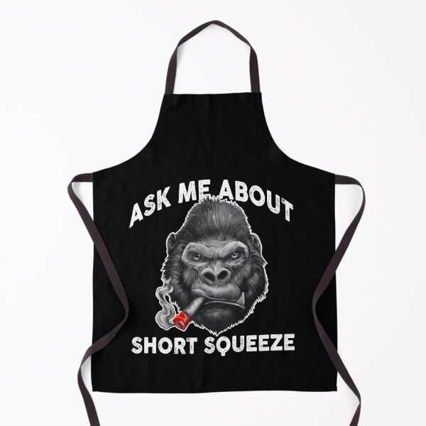 Item preview, Ask Me About Short Squeeze Stonk Ape designed and sold by Dressed For  Duty.
