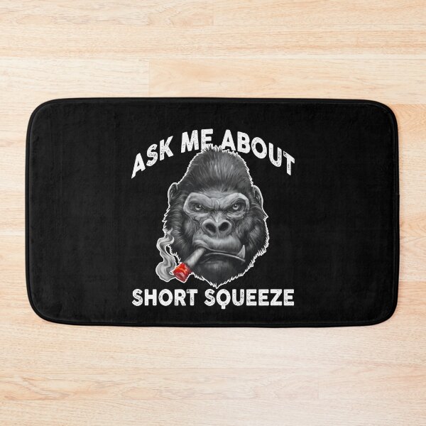 Item preview, Ask Me About Short Squeeze Stonk Ape designed and sold by Dressed For  Duty.