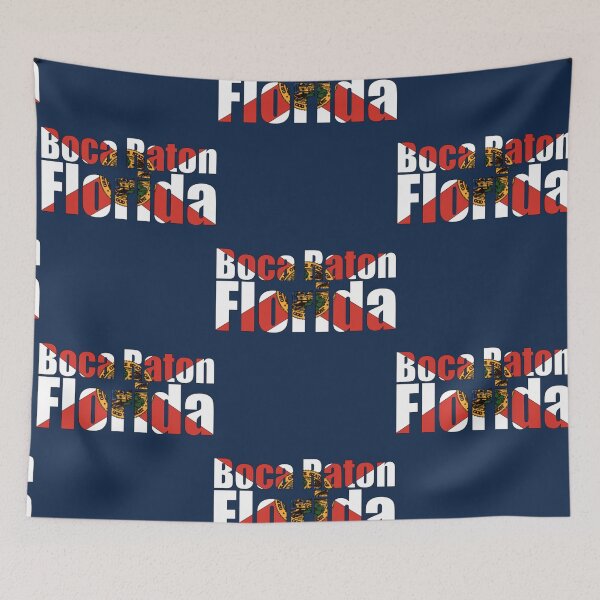 Item preview, Boca Raton Florida designed and sold by LuciDigitalShop.