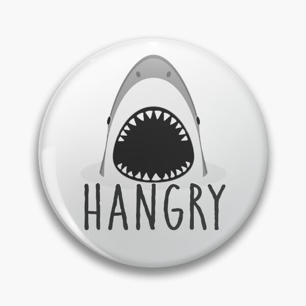 Item preview, Hangry Shark designed and sold by MistyHiccup.