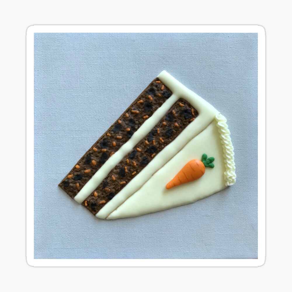 Delicious carrot cake Zipper Pouch for Sale by aiko-p