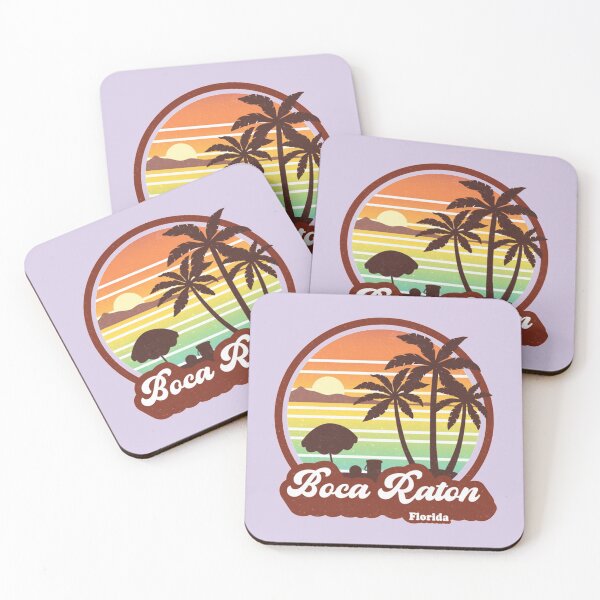 Item preview, Boca Raton Florida Retro  designed and sold by LuciDigitalShop.