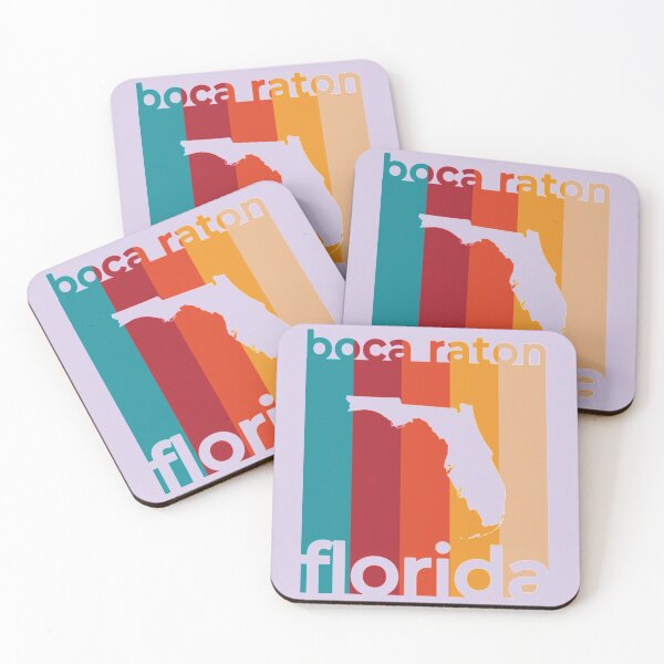 Item preview, Boca Raton Florida Retro  designed and sold by LuciDigitalShop.