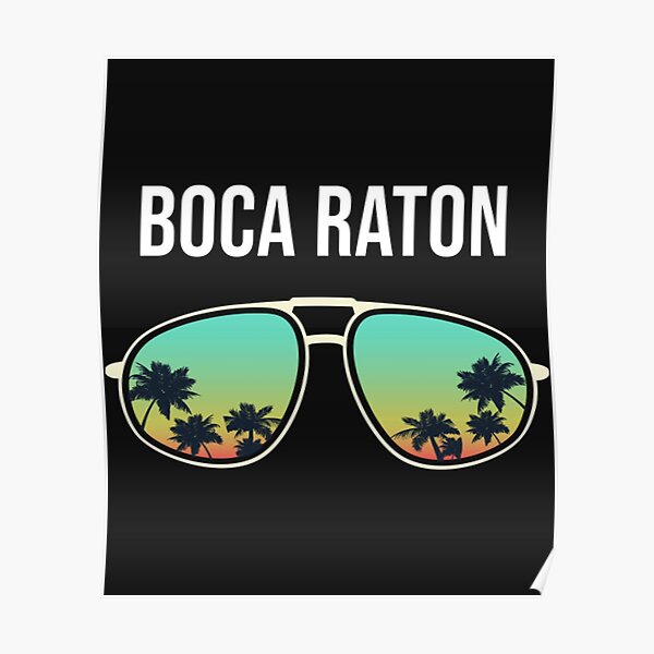 "Eyeglasses Boca Raton" Poster for Sale by Redbubble