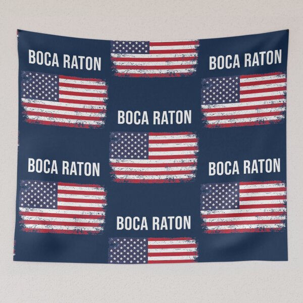Item preview, America Flag Boca Raton  designed and sold by LuciDigitalShop.