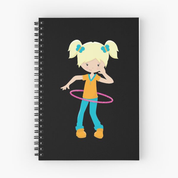 Item preview, Recess Fun Blond Girl Hula Hoop designed and sold by TheRecessFilm.