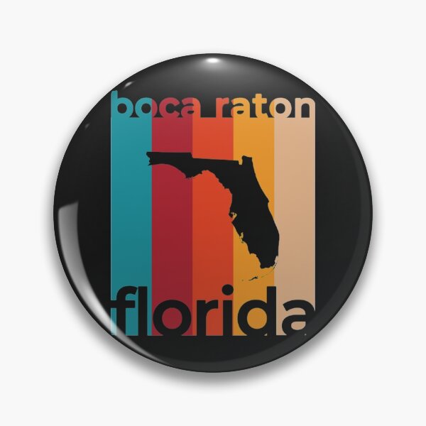 Item preview, Boca Raton Florida Retro designed and sold by LuciDigitalShop.