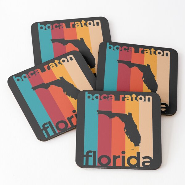 Item preview, Boca Raton Florida Retro designed and sold by LuciDigitalShop.