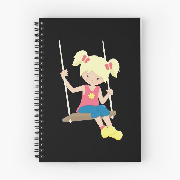 Item preview, Recess Fun Blond Girl Swinging designed and sold by TheRecessFilm.