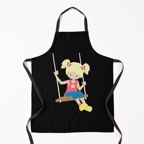 Item preview, Recess Fun Blond Girl Swinging designed and sold by TheRecessFilm.