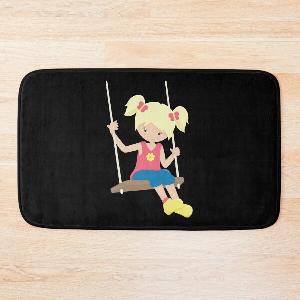 Item preview, Recess Fun Blond Girl Swinging designed and sold by TheRecessFilm.