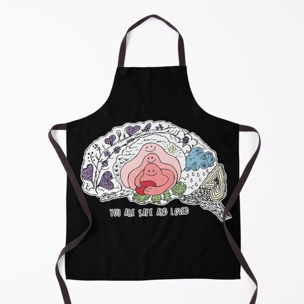 Item preview, You are safe and loved brain designed and sold by bittergodart.