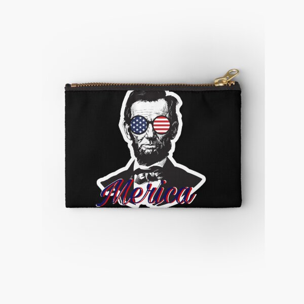Item preview, Abraham Lincoln 4th Of July Merica Men Women with America sunglasses designed and sold by NAESTOO.