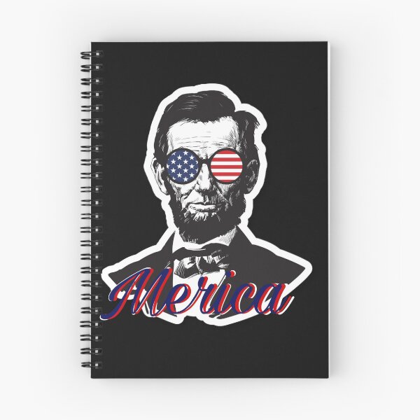 Item preview, Abraham Lincoln 4th Of July Merica Men Women with America sunglasses designed and sold by NAESTOO.