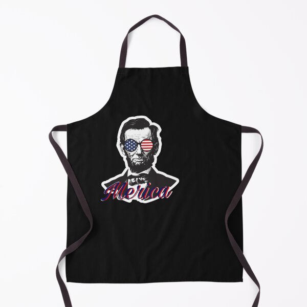 Item preview, Abraham Lincoln 4th Of July Merica Men Women with America sunglasses designed and sold by NAESTOO.