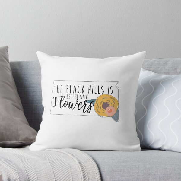 Item preview, The Black Hills is Better With Flowers designed and sold by Nestledlife.