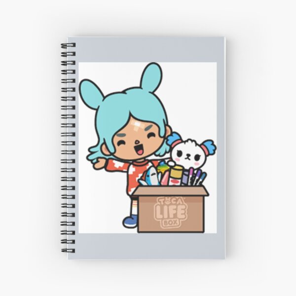 toca boca , toca life Spiral Notebook for Sale by ducany