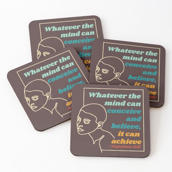 Item preview, Motivational Napoleon Hill Quote designed and sold by garmentoffaith.