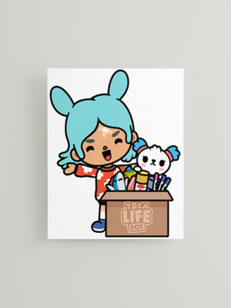 Toca Boca Toca Boca 2021 Toca Life World Mounted Print for Sale