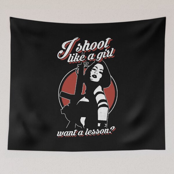 Item preview, I Shoot Like A Girl designed and sold by MistyHiccup.