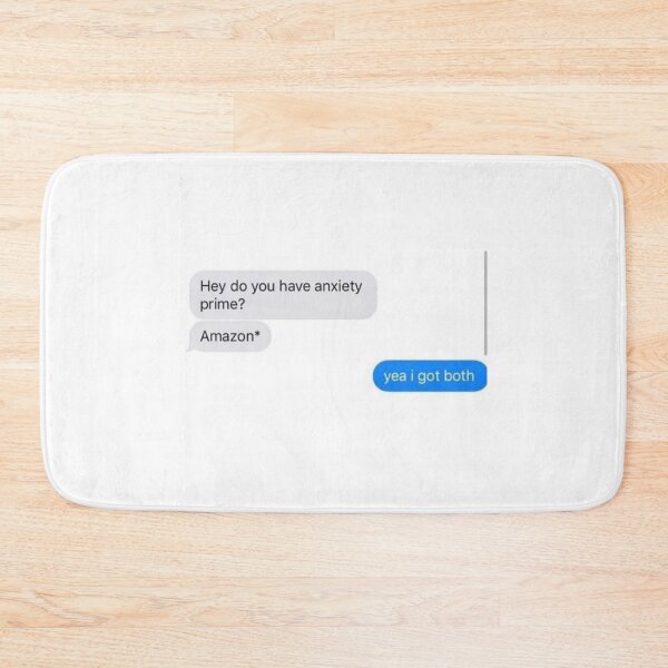 Item preview, funny text messages anxiet designed and sold by kgmcg.