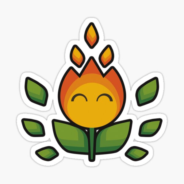 Item preview, Fire Flower  designed and sold by LuciDigitalShop.