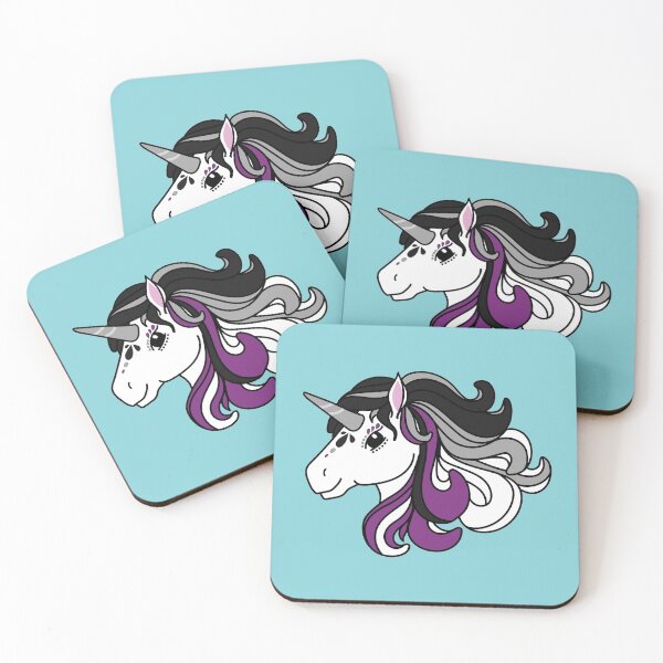 Item preview, Asexual Pride Unicorn designed and sold by FairyNerdy.