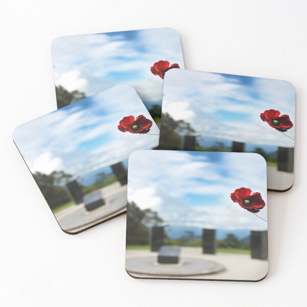 Item preview, Poppy at Isurava Memorial  designed and sold by BenClarkImagery.