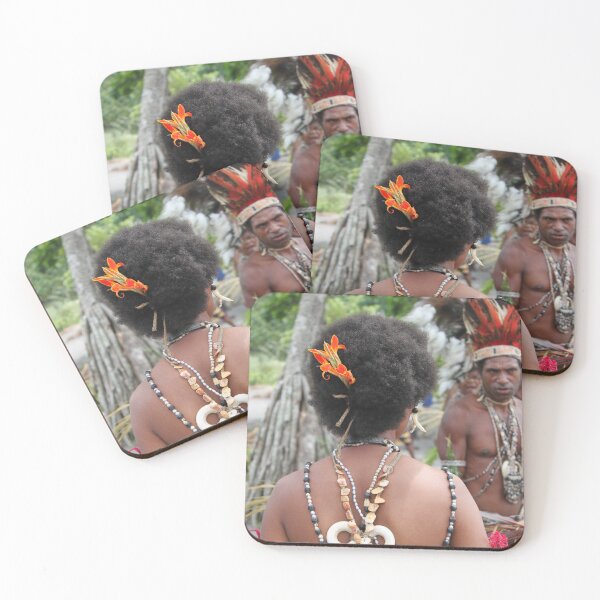 Item preview, Papuan Woman Traditional Dress designed and sold by BenClarkImagery.