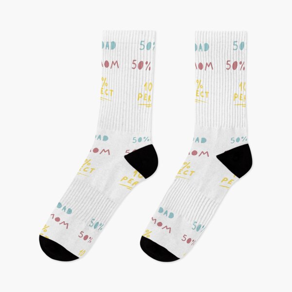 Item preview, 50 Percent Dad 50 Percent Mom 100 Percent Perfect - 50 Percent Mom 50 Percent Dad 100 Percent Perfect designed and sold by itsokaybyme.