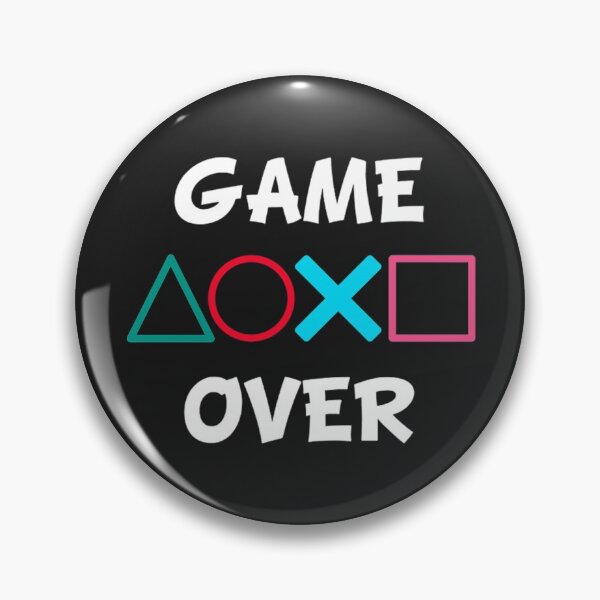Item preview, Game Over designed and sold by LuciDigitalShop.