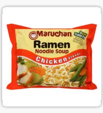 Ramen Noodle Pillow Sticker