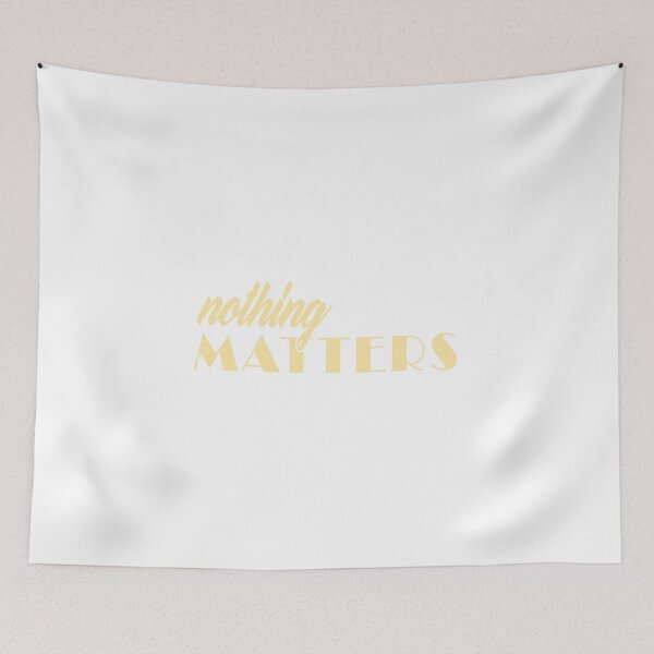 Item preview, Nothing Matters - Yellow designed and sold by nickcable.