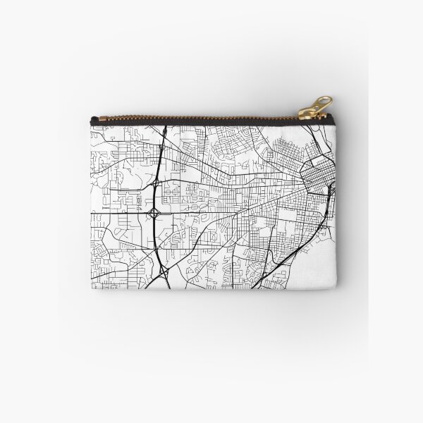 Item preview, Mobile Map, USA - Black and White designed and sold by MainStreetMaps.