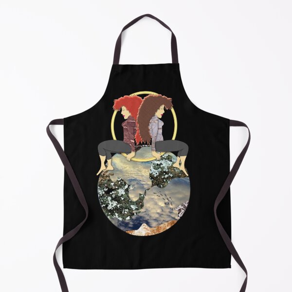 Item preview, Eco Warrior Gemini Twins: Save the Planet from Global Warming - Climate Change No Thanks designed and sold by MondaysChild.