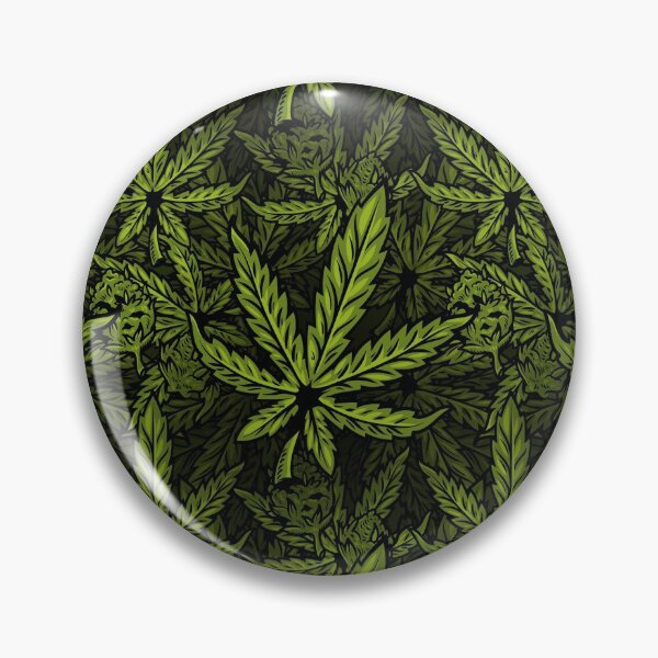 Item preview, Pattern with plant leaves of marijuana, cannabis, weed,  designed and sold by zaryab213.