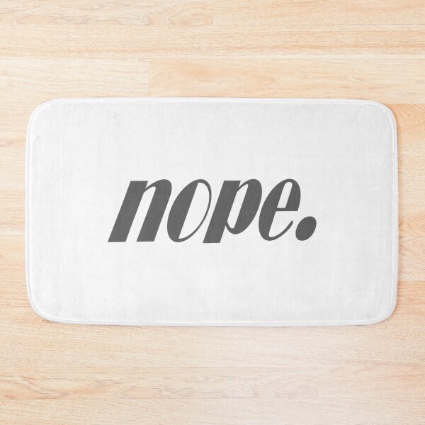 Item preview, Nope. Text.  designed and sold by nickcable.