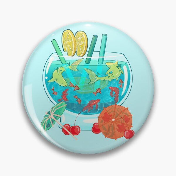 Item preview, Lemon Shark Fish Bowl designed and sold by CinnamonToasten.
