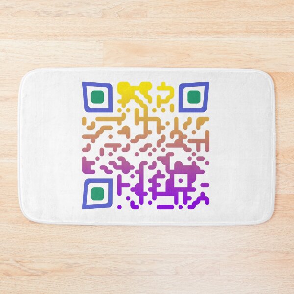 Aperçu de l'œuvre Code QR Rickroll - Amoureux des codes QR créée et vendue par chetan786.