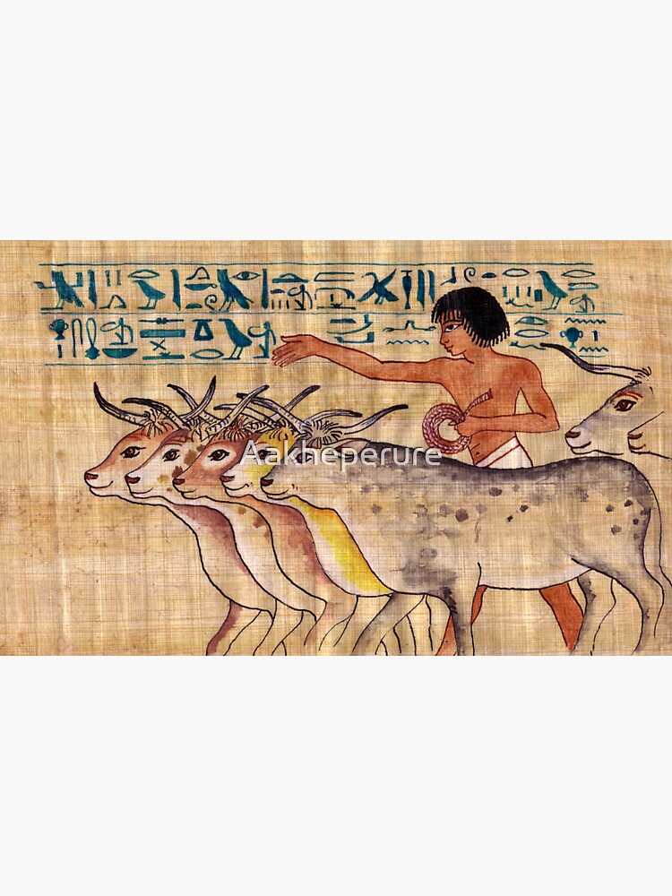 Happy Cows of Nebamun by Aakheperure