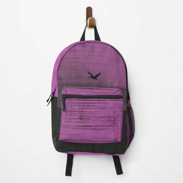 Item preview, Bird and Purple Beach Sunset Art designed and sold by TheSplitWindow.