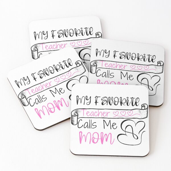 Item preview, My Favorite  teacher  Calls Me Mom designed and sold by ThebestArtshop.